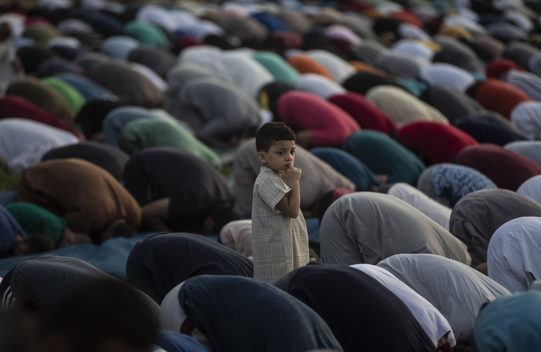 APTOPIX Palestinians Eid al Adha